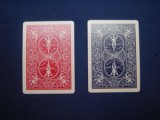 Card Bicycle - Fake - Double Back Red/Blue