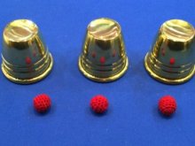 他の写真1: Cups & Balls Table Hopping Brass カップ＆ボールテーブルホップサイズ（真鍮）