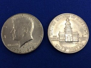 画像1: Reguler Half Dollar 1776・1976　ハーフダラー　記念硬貨