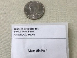 画像1: Magnetic Half Dollar　マグネットハーフダラー