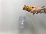 宙に浮くグラス 缶用　Airborne Glass