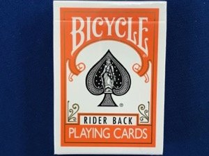 画像1: Bicycle - Poker - Orange　オレンジ
