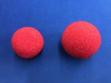 他の写真1: Sponge Balls 2" Super Soft スポンジボール スーパーソフト 赤 2インチ