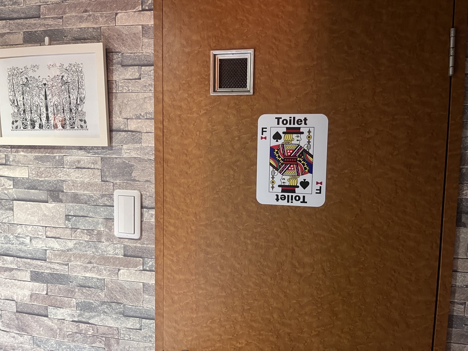 表示ステッカー