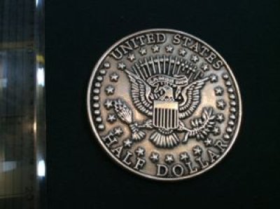 画像1: Jumbo 4,5" Half Dollar