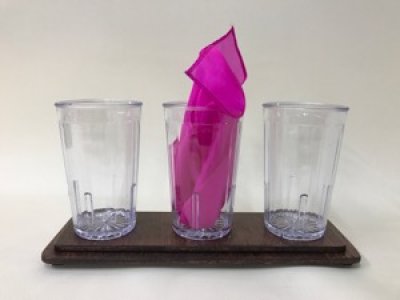 画像2: アクロバティックシルクイングラストレイ　 Acrobatic Silk in Glasses Tray