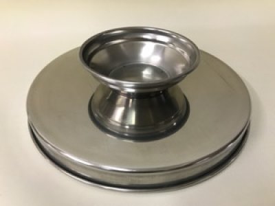 画像3: ダブパン　スチールクロム　ダブル　Dove Pan Steel Chrome Double