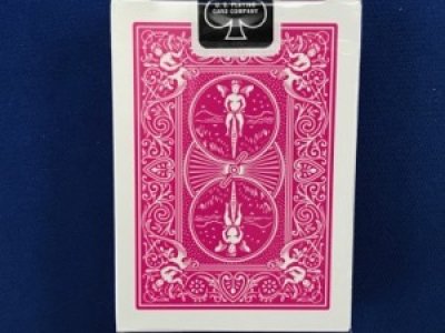 画像1: Bicycle - Poker - Fuchsia　フクシア