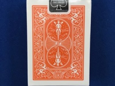 画像1: Bicycle - Poker - Orange　オレンジ