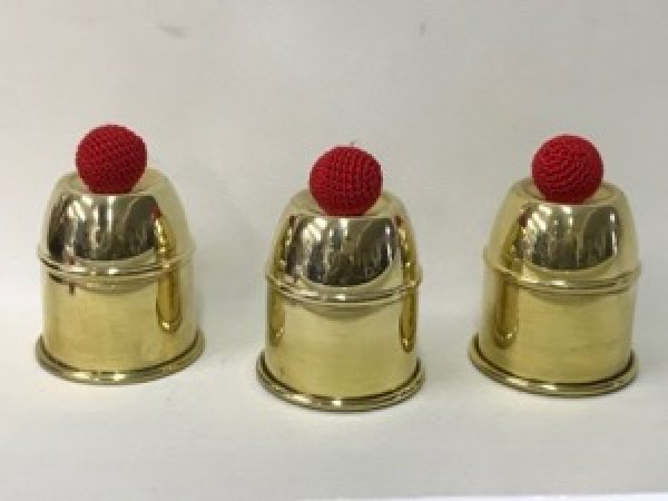 画像1: Cups & Balls Brass Reguler カップ＆ボール　真鍮製 (1)