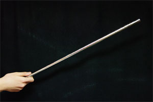 画像1: Appearing cane Recoil Stopper - silver metal アピアリングケーンワンタッチタイプシルバーメタル (1)