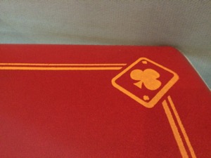 画像: Close up mat Aces Red（23×16 inch）クロースアップマット エース 赤（横580mm　縦400mm）