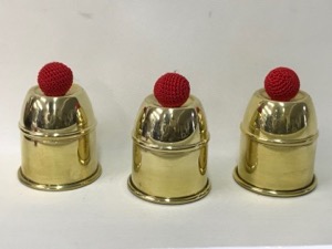 画像1: Cups & Balls Brass Reguler カップ＆ボール　真鍮製 (1)