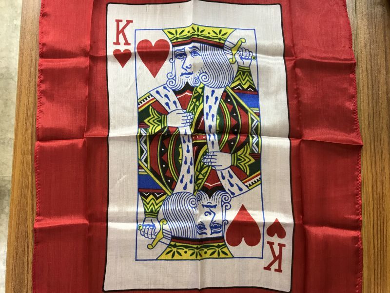 画像: Silk King of Hearts w / Blank　ハードのキングと無地の２枚セット（４５cm）